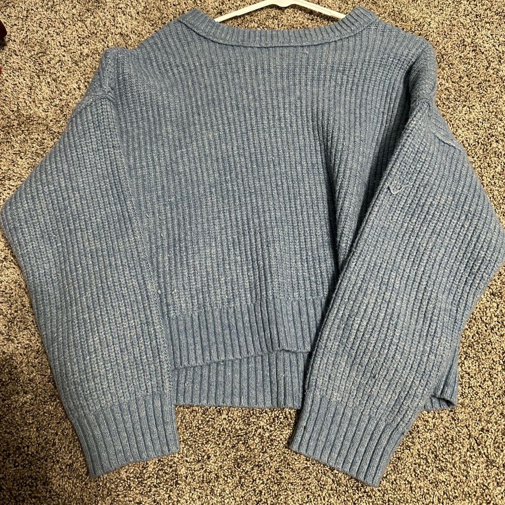 cute blue sweater